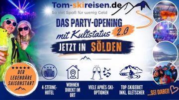 Saison-Opening 2.0<br>Jetzt in Sölden!