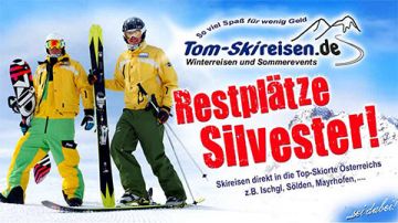 Restplätze für unsere Silvester-Skireisen